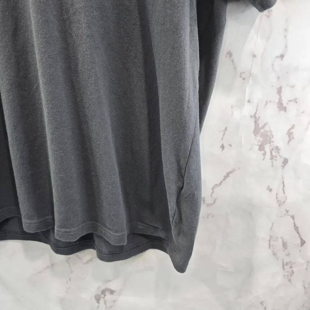 Everlane T Shirt Mens Medium Gray Short Sleeve Crew Organic Cotton Premium - Picture 4 of 10